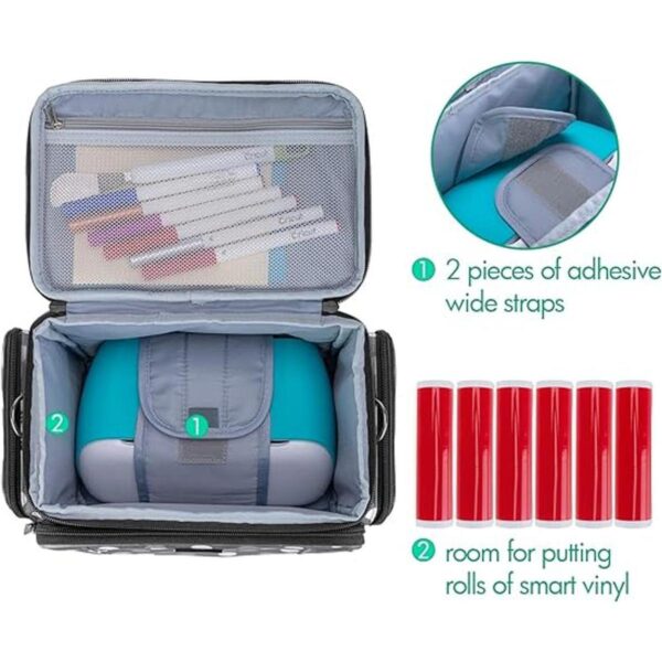 Luxja Bolsa de transporte compatible con Cricut Joy funda