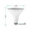 Luxrite Bombilla LED Dusk to Dawn PAR38 equivalente a 120_4