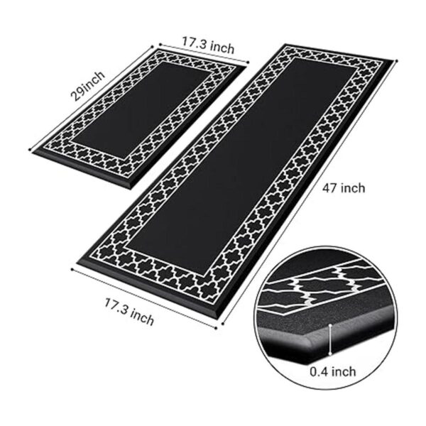 LuxStep Juego de 2 alfombrillas antifatiga alfombras de_2