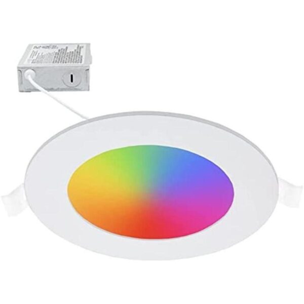 Luvoni Maxxima Lámpara LED LED redonda regulable con WiFi_1