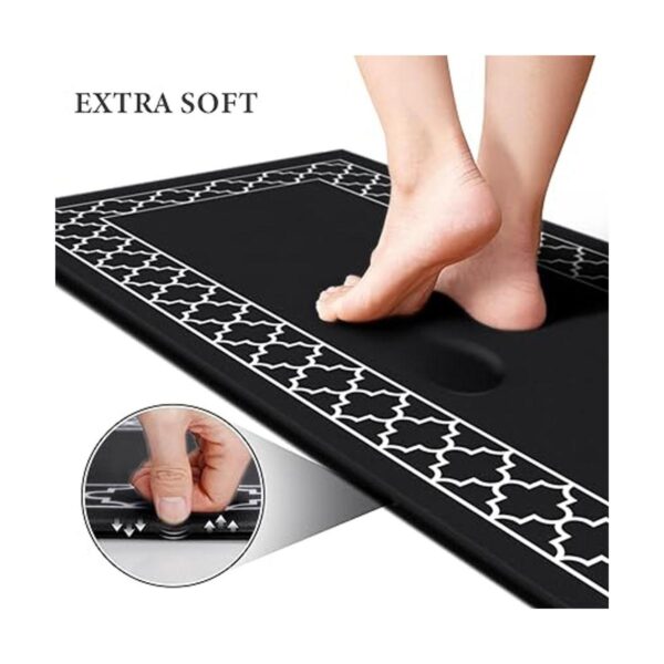 LuxStep Juego de 2 alfombrillas antifatiga alfombras de_6