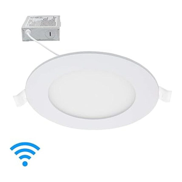 Luvoni Maxxima Lámpara LED LED redonda regulable con WiFi_4