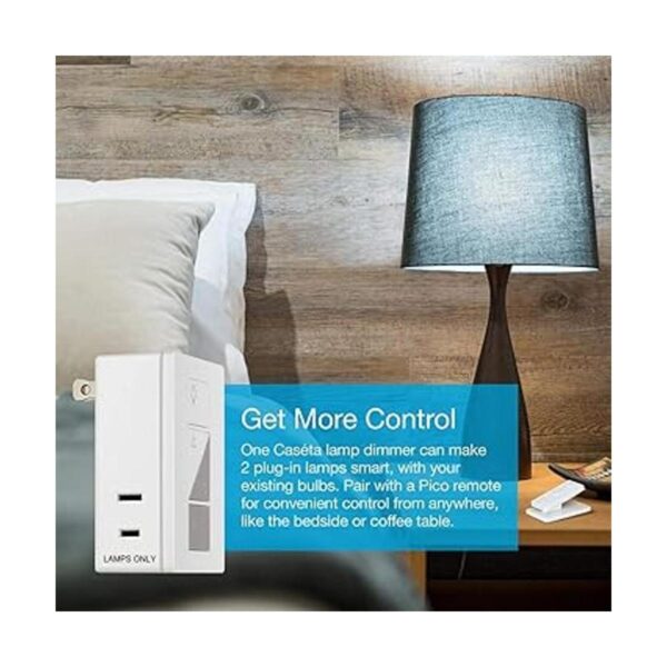 Lutron Caseta Kit de arranque inteligente para lámparas_2