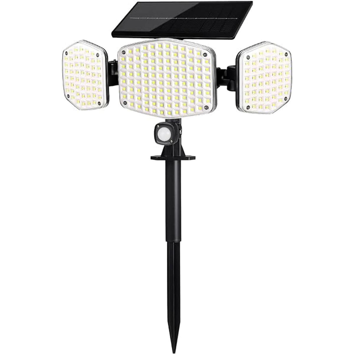Luces solares para exteriores 208 luces LED con sensor de