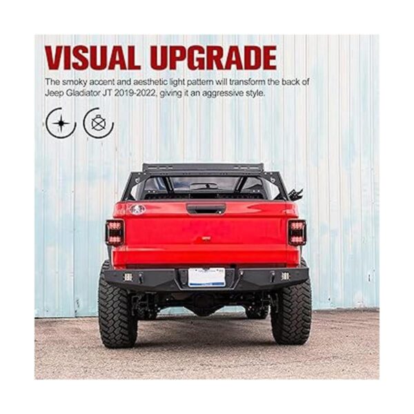 Luces traseras LED para Jeep Gladiator JT 2019 2020 2021_2