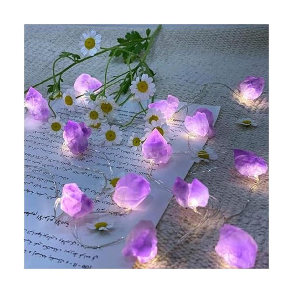 Luces de hadas de cristal de amatista curativas_2