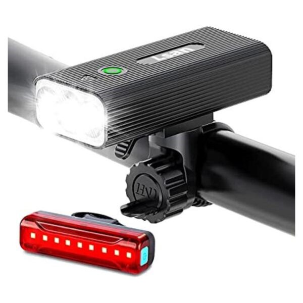 Luces de bicicleta de 1200 lúmenes delanteras y traseras_1