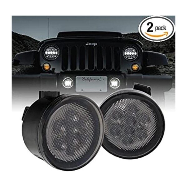 Luces LED direccionales de repuesto para Jeep lente_1