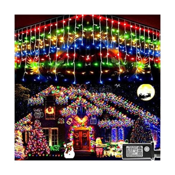 Luces de Navidad para exteriores 1216 LED 99 pies 8_1