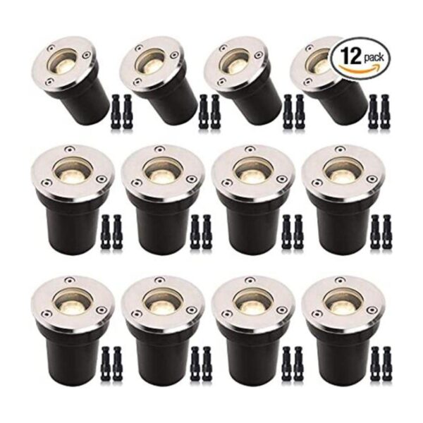 Luces LED de bajo voltaje de 1 W con conectores de cable_1