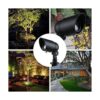 Luces LED de paisaje de 4 W focos de iluminación de