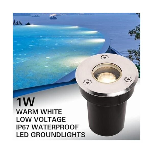 Luces LED de bajo voltaje de 1 W con conectores de cable_2