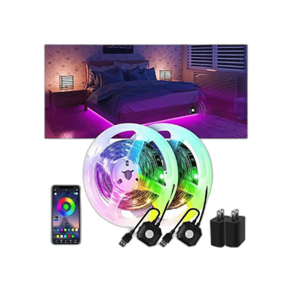 Luces LED activadas por movimiento para debajo de la cama_1