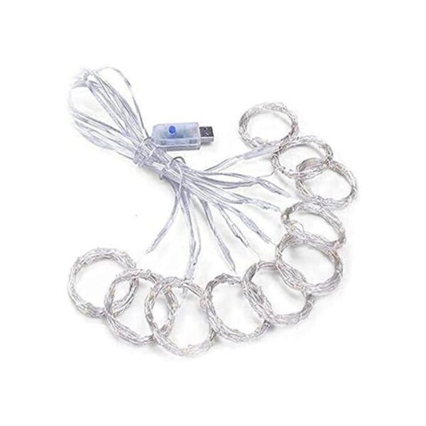 Luces LED de cortina de hadas con control remoto