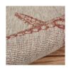 Lr Home Red Starfish Constellation Accent Alfombra Beige