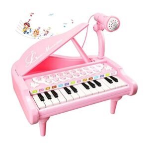 LoveMini Juguetes de piano rosa para niñas de 1 año_1