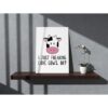 Lovely Cute I Just Freaking Love Cows OK Lienzo_2