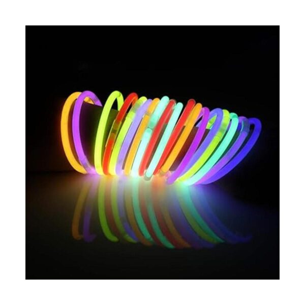 Lote de 400 tubos luminosos Joyin Toy de 8 pulgadas con_5