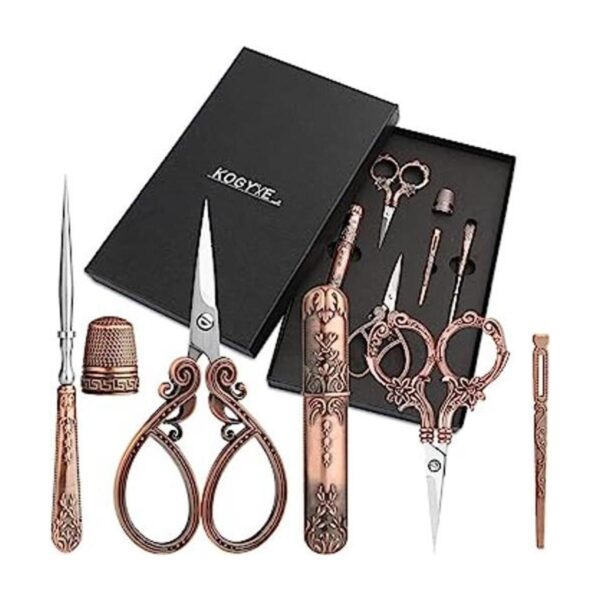 Los kits de tijeras de bordado incluyen 2 pares de tijeras_1