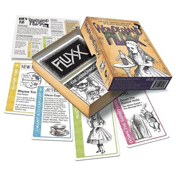 Looney Labs Wonderland Fluxx Juego de cartas multicolor_4
