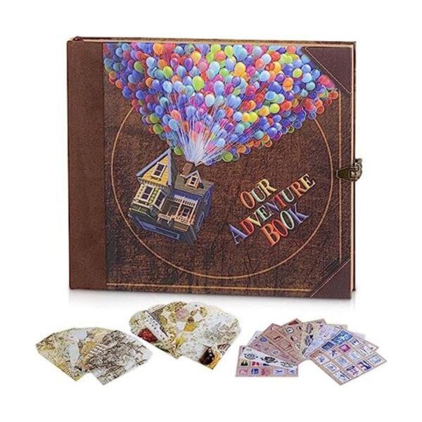 Longpro Cuaderno de libros de aventura con globo para