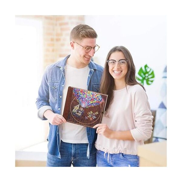 Longpro Cuaderno de libros de aventura con globo para