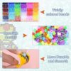 Longruner 10000 36 Colors Fuse Beads Kit 5mm DIY Art_4