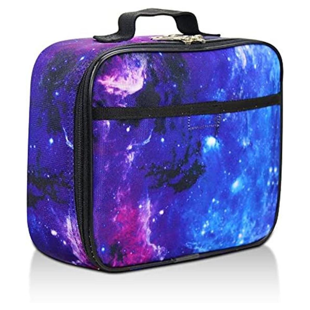 Lonchera infantil Galaxy para niñas adolescentes
