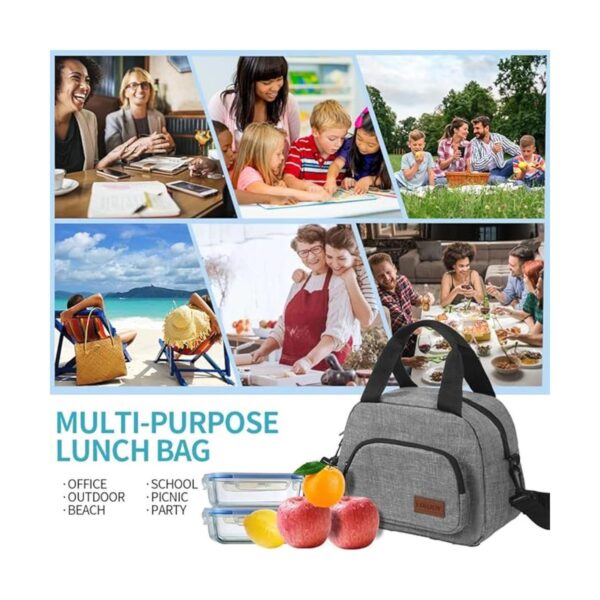 Lonchera para niñas bolsa de almuerzo aislada para