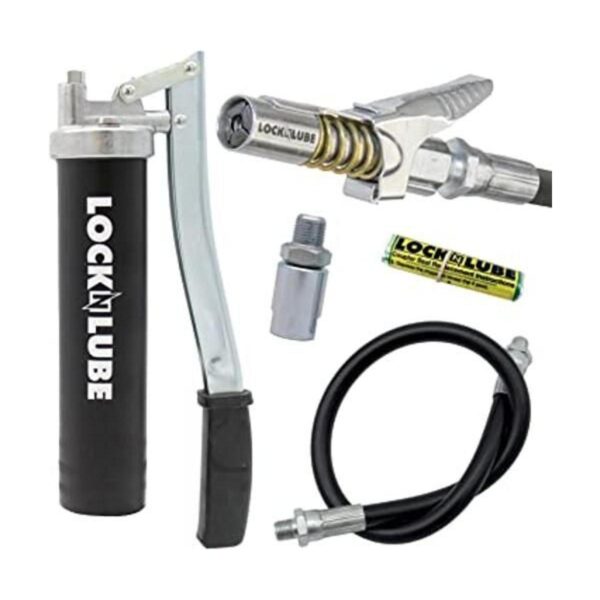 LockNLube Pistola de engrase de palanca EasyPrime. Incluye_1