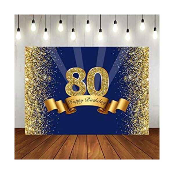 Lofaris Fondo para fotografía de 80 cumpleaños color_1