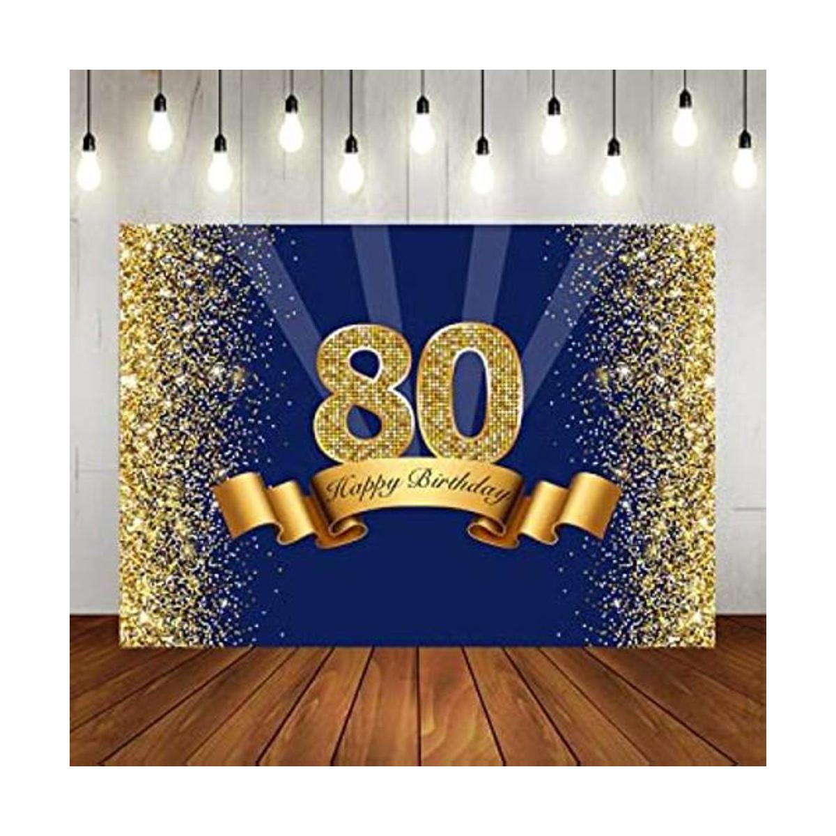 Lofaris Fondo para fotografía de 80 cumpleaños color