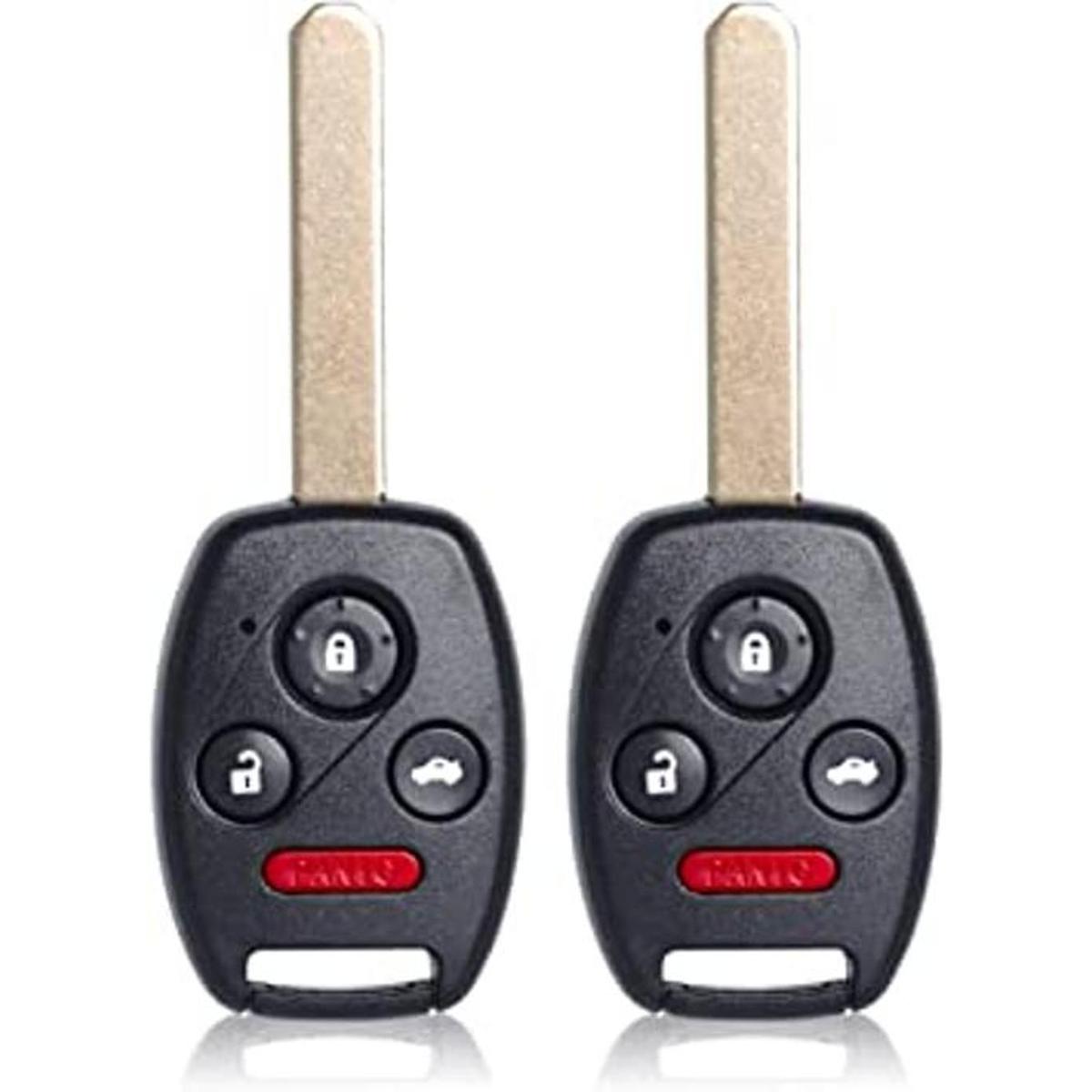 Llavero de repuesto remoto compatible con Honda Civic EX