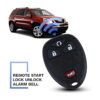 Llavero remoto de repuesto para automóvil de entrada sin_2
