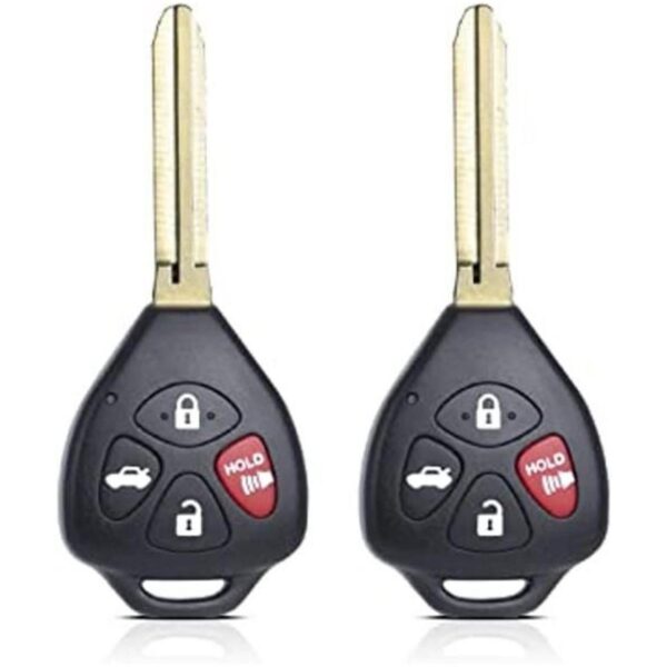 Llavero de repuesto remoto compatible con Toyota Camry_1