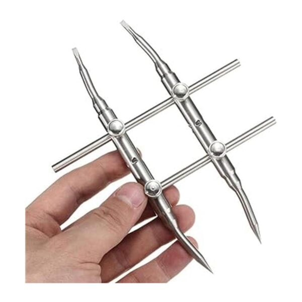 Llave de la lente Llave curva de acero inoxidable para_3