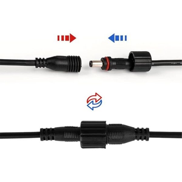 Liwinting Cable de extensión de CC impermeable IP67 de_2
