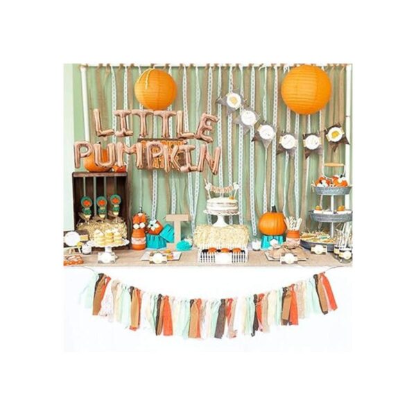 Little Pumpkin Globos de letras de 16 pulgadas pancarta_3
