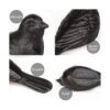 Livfodrm Tapón de puerta para suelo decorativo de pájaro_4