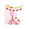 Little Sweetheart Banner Rojo Rosa Corazón Guirnaldas Oro_5