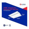 Lithonia Lighting CPHB 12LM MVOLT 40K Compact PRO Luz LED_4