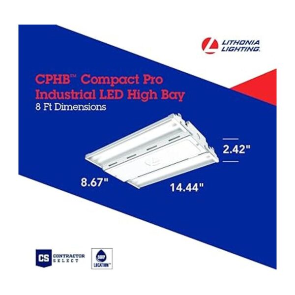 Lithonia Lighting CPHB 12LM MVOLT 40K Compact PRO Luz LED_4