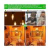 LiteHistory Bombilla LED CA10 de 4 W 2200 K ámbar_3