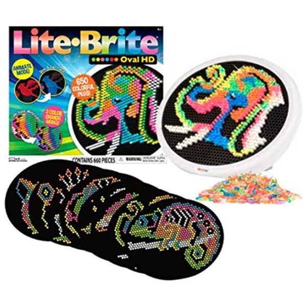 Lite Brite Juguete iluminado ovalado de alta definición_1