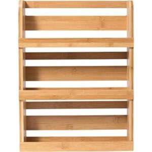 Lipper International Estante de especias de madera de_1