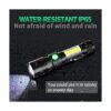 Linternas de luz negra linternas UV 3 en 1 recargables