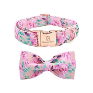 Lionheart glory Collar de perro con estampado floral de