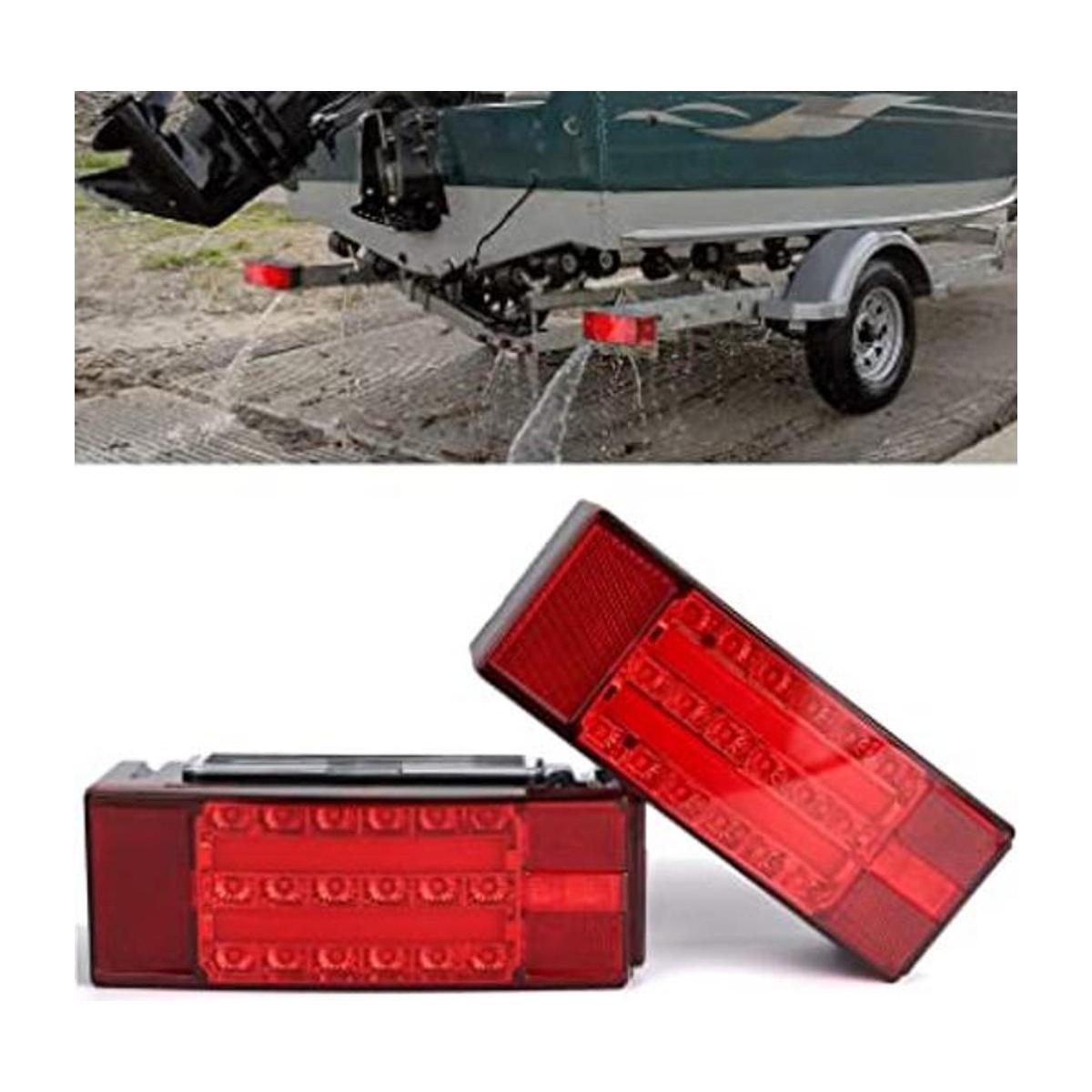 Linkitom Luz LED sumergible para remolque luces traseras