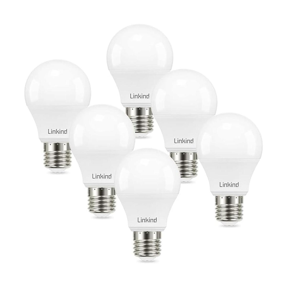 Linkind Bombillas LED A19 regulables equivalente a 60