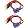 LinsyRC Paquete de 2 conectores macho EC5 a 0.157 in 0.157